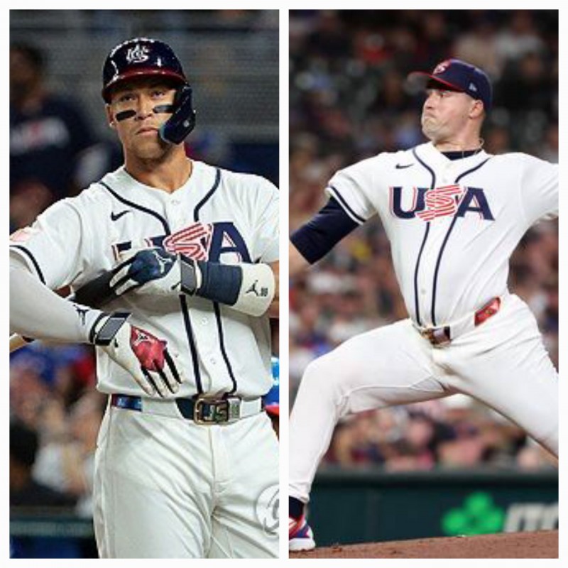 에런 저지(왼쪽)와 타릭 스쿠발