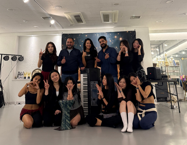 야스민 벨리댄스, 이집트 본토 '라이브 밴드'와 호흡…국내 최초 워크숍 성료