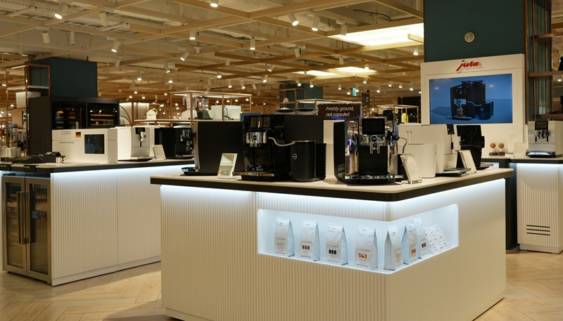 유라(JURA), 롯데백화점 부산본점 신규 매장 입점…홈카페족 공략