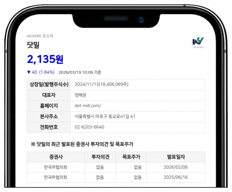 닷밀, 115억 규모 저리 차입 성공... 자기자본 34% 투입해 시설투자 나선다
