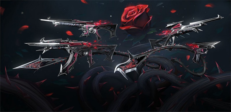 신규 배틀 패스에 포함되어 있는 '검은 가시 컬렉션'