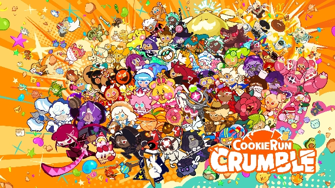'쿠키런: 크럼블' 타이틀 이미지. 자료 제공 : 데브시스터즈