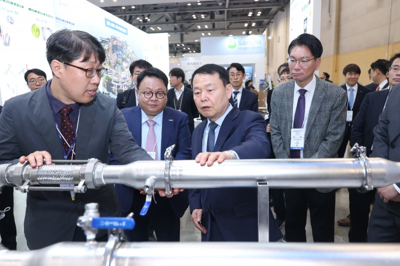 부산 벡스코에서 열린 물산업 박람회 워터코리아