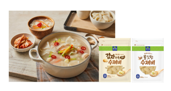 면사랑, 수제비 2종 이미지 (사진제공=면사랑)