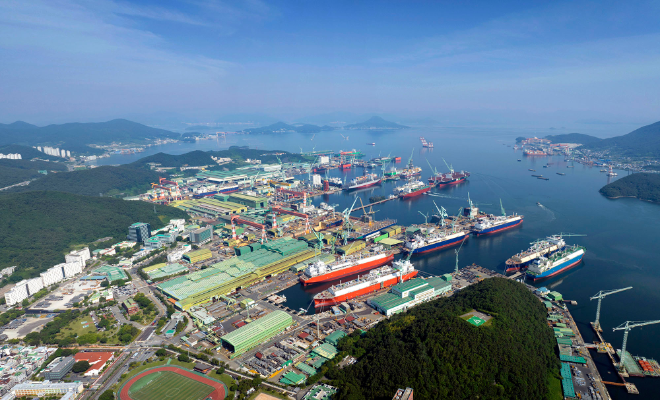 삼성중공업 거제조선소 전경. 사진= 삼성중공업