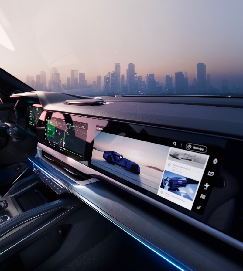 르노 필랑트(Renault FILANTE) openR 파노라마 스크린