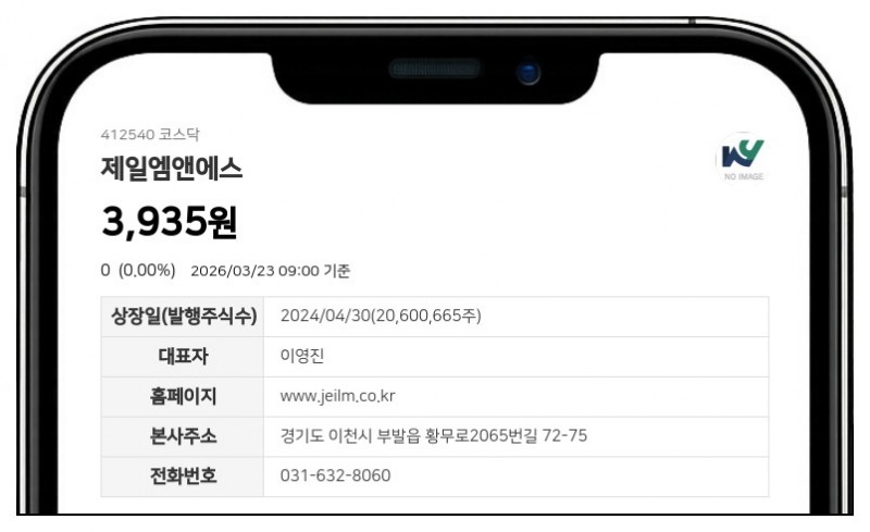 제일엠앤에스 상장폐지 위기 심화...2025년 감사의견 사유 추가로 거래정지 연장