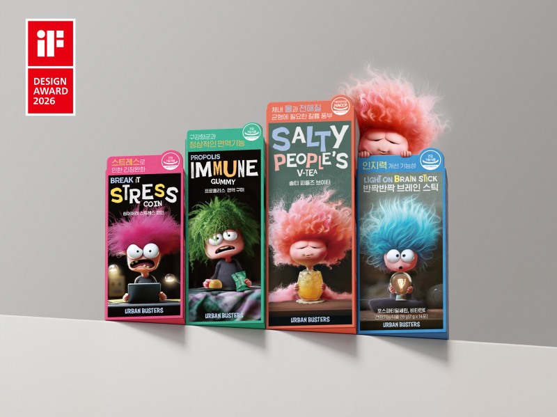 LG생활건강 ‘iF 디자인 어워드 2관왕’ 수상 쾌거_어반버스터즈