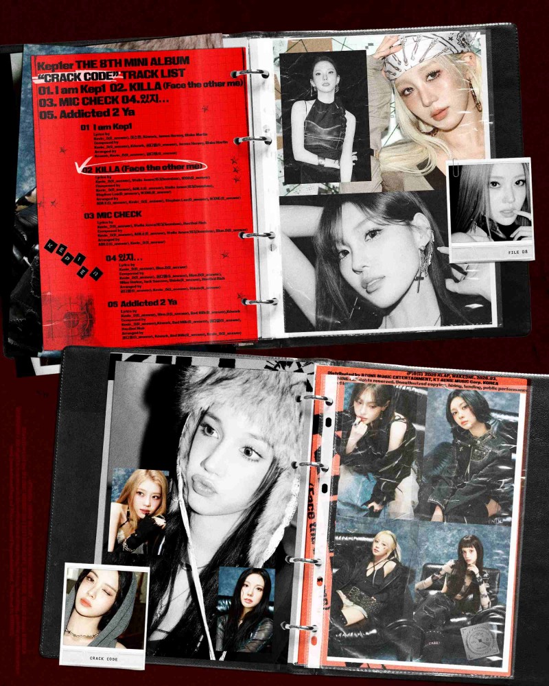 케플러(Kep1er), 미니 8집 트랙 파일 공개…타이틀곡은 일렉트로닉 힙합 ‘KILLA’