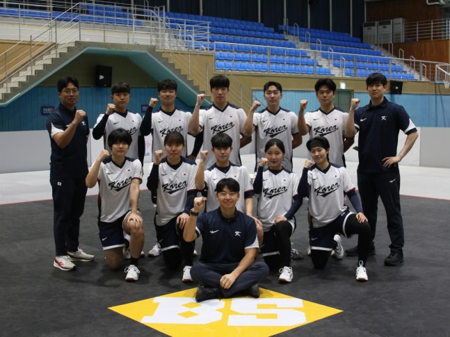 한국 베이스볼5 대표팀 / 사진=대한야구소프트볼협회 제공. 연합뉴스