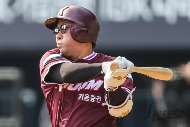 키움 히어로즈 안치홍 / 사진=키움 히어로즈 제공