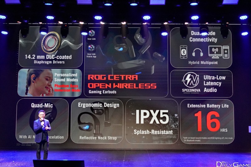 편의성 기능이 강조된 '세트라 오픈 와이어리스' 이어버드.