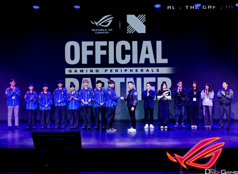 DRX 팀과 협력이 발표됐다.