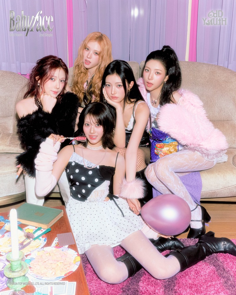 오드유스, ‘Babyface’로 초동 판매량 자체 최고 기록 경신…가파른 성장세 입증