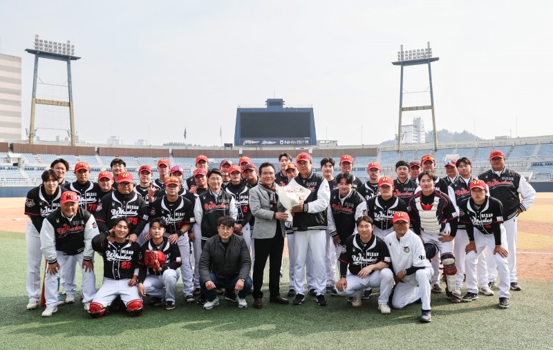 창단 첫 승을 신고한 울산 웨일즈. 사진=연합뉴스