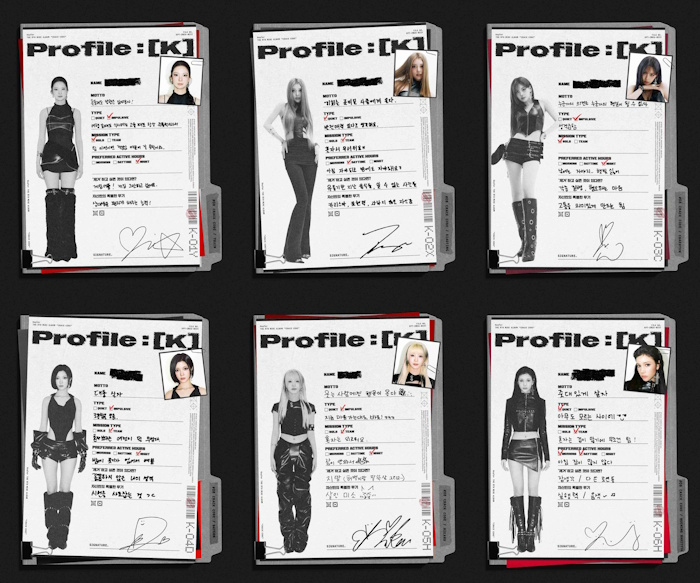 케플러(Kep1er), 멤버별 스페셜 프로필 공개…손글씨로 직접 전한 진심과 애정