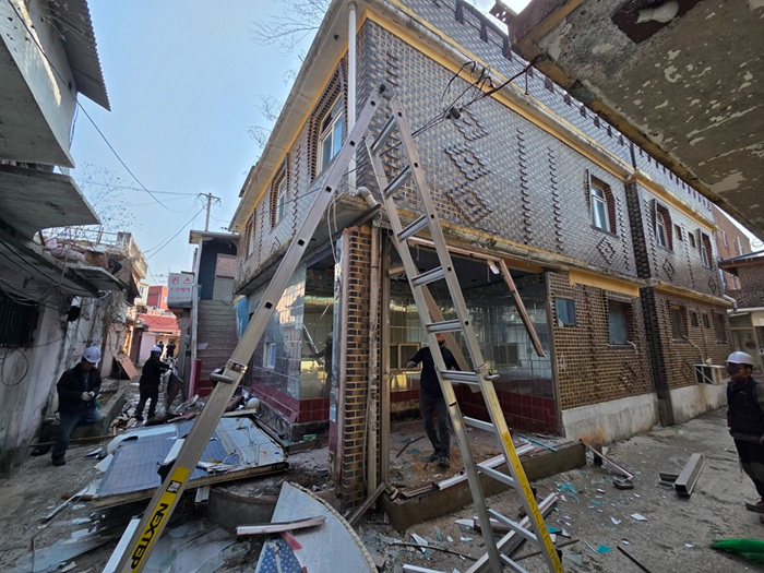 위반건축물 정비 15차 행정대집행