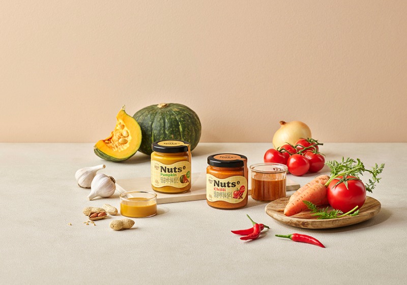 대상다이브스 복음자리, 채소 블렌딩으로 더 건강한 Nuts&땅콩버터 2종 출시