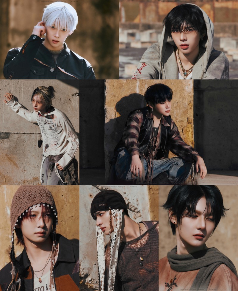 앰퍼샌드원, 미니 4집 ‘DEFINITION’ 콘셉트 포토 최초 공개…방황하는 청춘의 얼굴