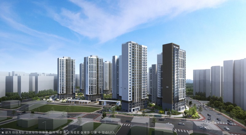 더샵 관저아르테 투시도