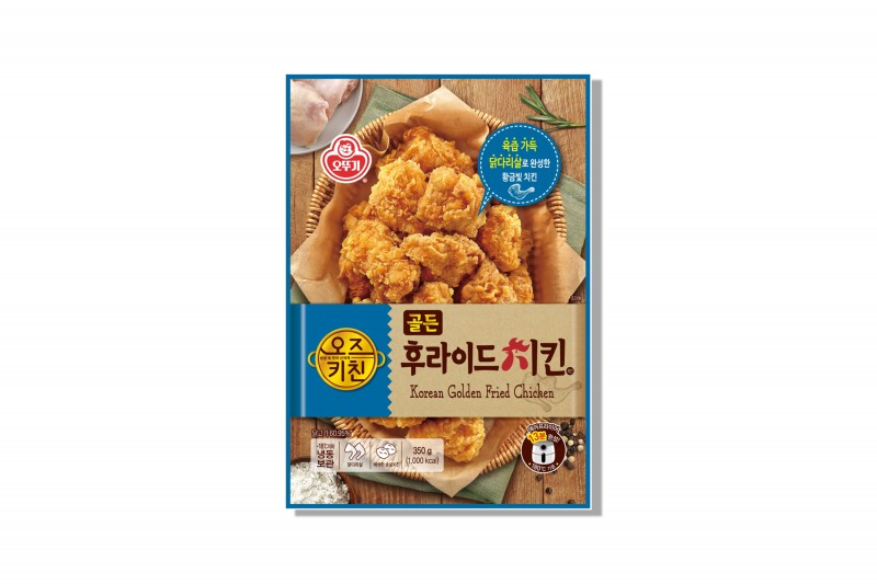 오뚜기 오즈키친 골든 후라이드치킨 시뮬컷