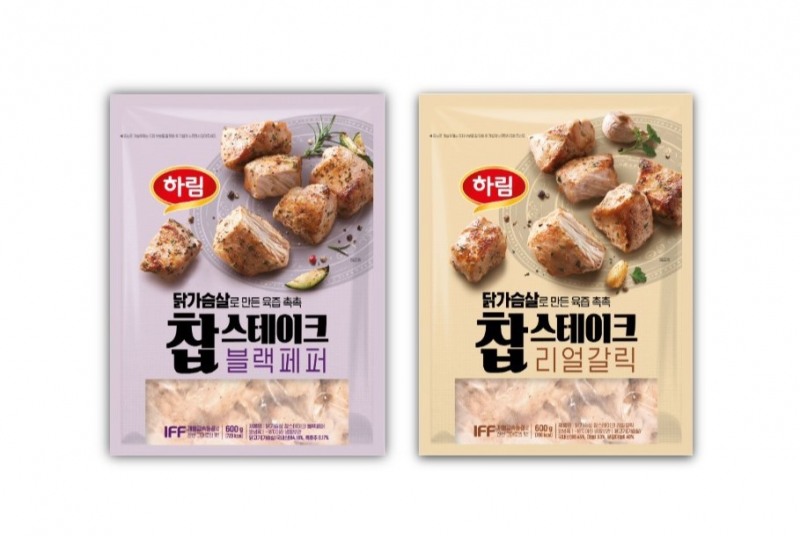 사진_하림 ‘닭가슴살로 만든 육즙 촉촉 찹스테이크’ 2종