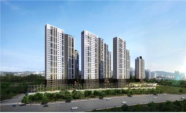 천안 동일하이빌 파크레인 투시도