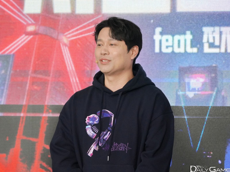 크래프톤 김태현 디렉터가 9주년 페스티벌서 팬들에 감사의 인사를 전했다.