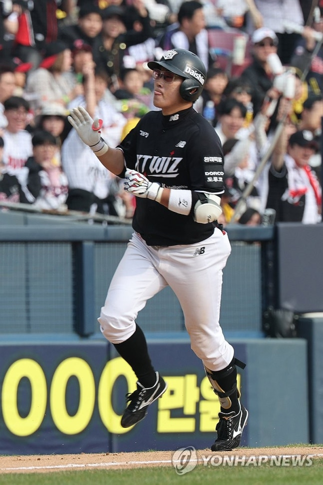 KT 허경민 홈런 / 사진=연합뉴스