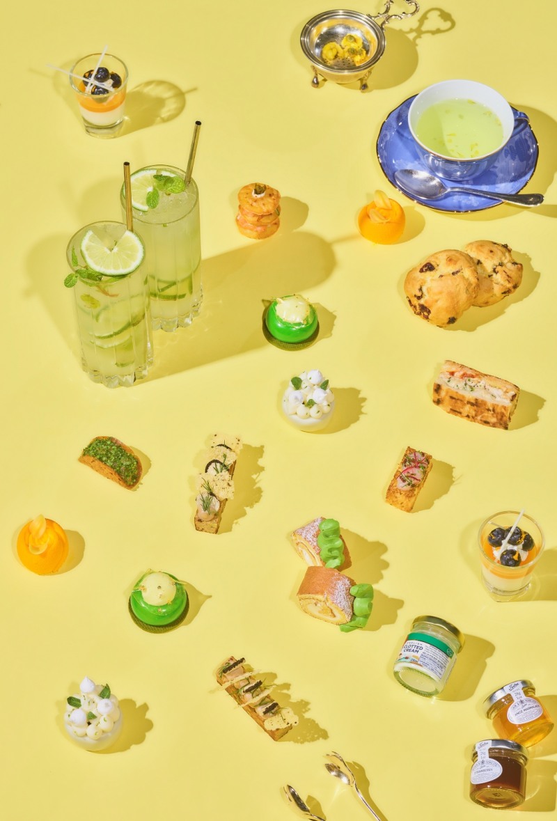 JW 메리어트 호텔 서울, ‘블루밍 부케’ 애프터눈 티 세트 선봬