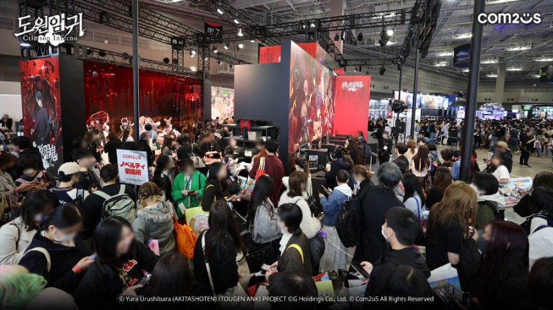 컴투스 신작 '도원암귀 Crimson Inferno'·'가치아쿠타: The Game' '애니메 재팬 2026' 뜨겁게 달궜다!