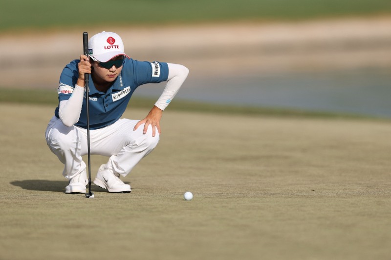 김효주의 경기 모습. /연합뉴스