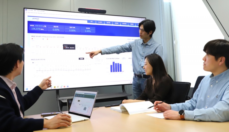 포스코이앤씨 AI 기반 레미콘 현황 대시보드 활용 사례
