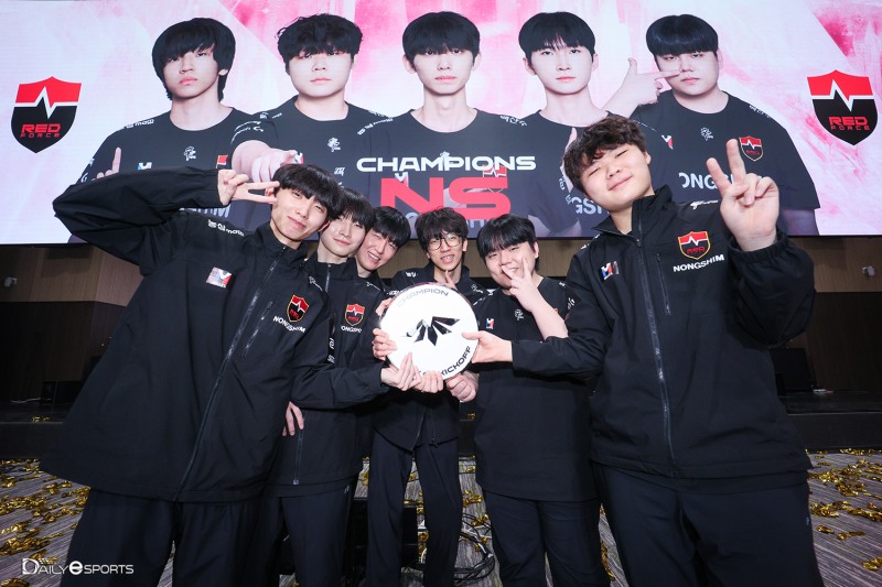 2026 LCK CL 킥오프 우승을 차지한 농심.