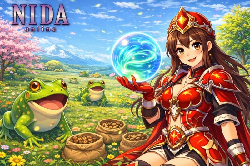 "봄바람 타고 개구리 잡자!" 니다온라인, 봄 시즌 이벤트 진행