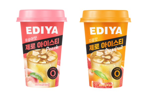 이디야커피, 제로 아이스티 2종 리뉴얼 출시