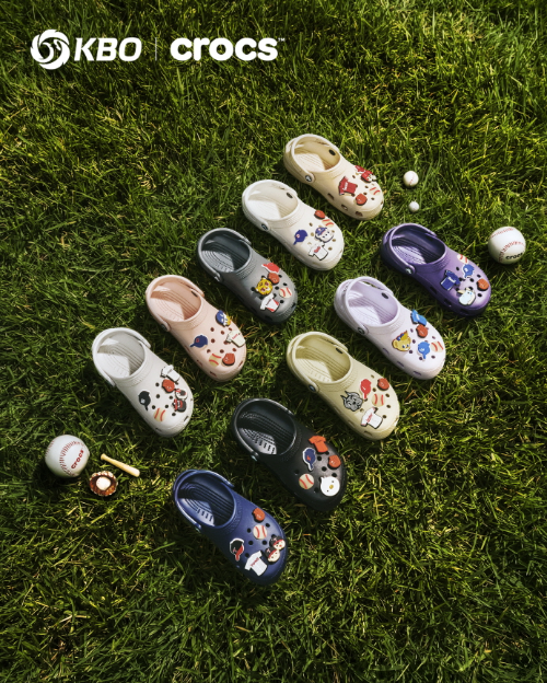 크록스, KBO 협업 10개 구단 ‘지비츠™ 참’ 컬렉션 출시