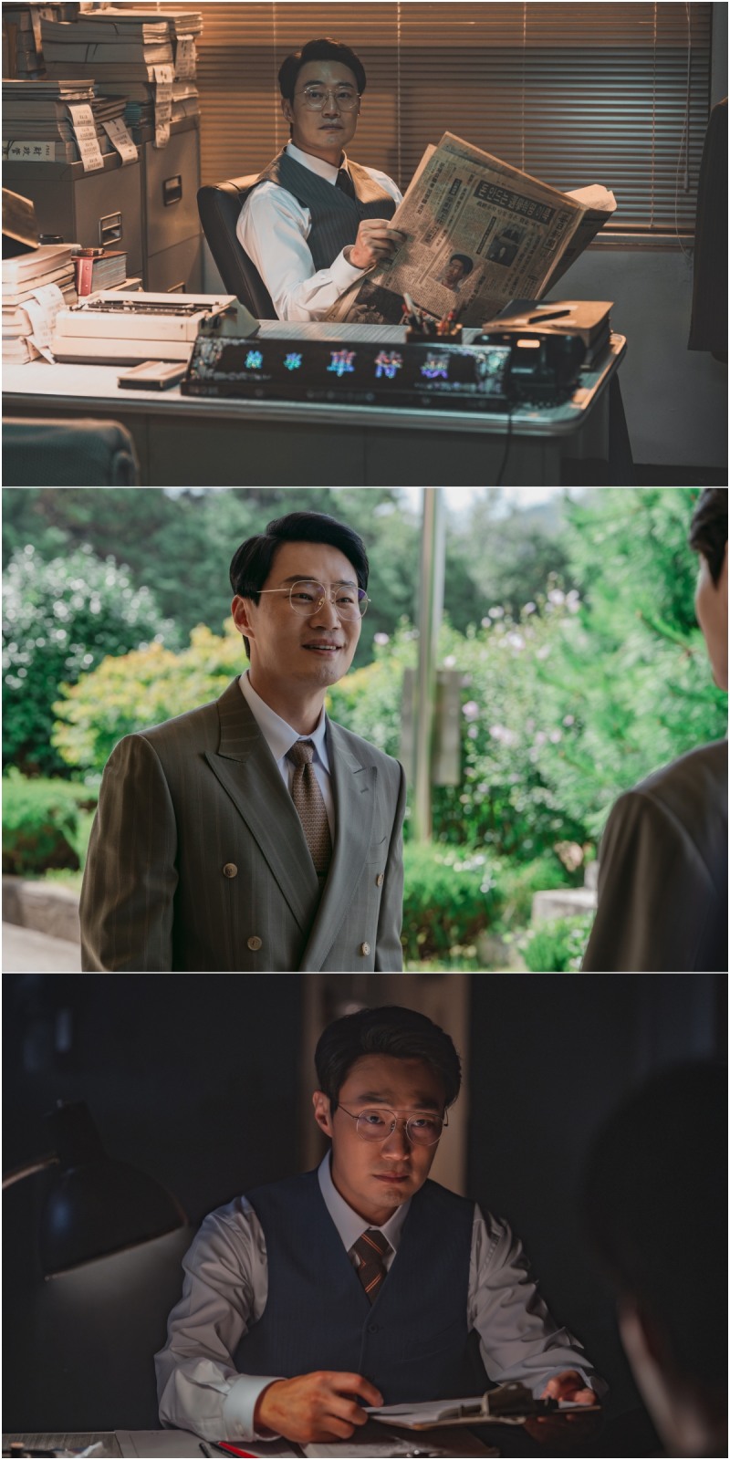 ‘허수아비’ 존재 자체가 장르 이희준, 정계 입문을 노리는 욕망 가득 엘리트 검사 차시영 캐릭터 스틸컷 공개