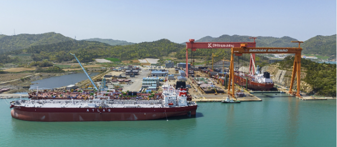 전라남도 해남군 대선조선 조선소 전경. 사진= 대선조선