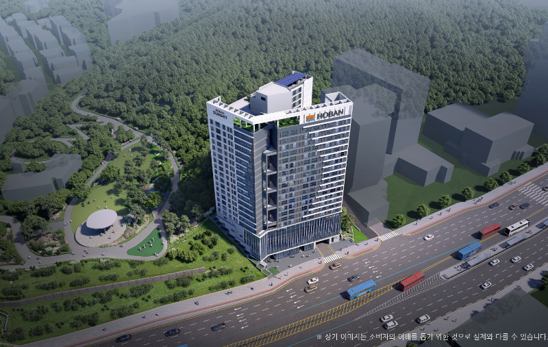 호반건설 호반써밋 양재 조감도./호반건설