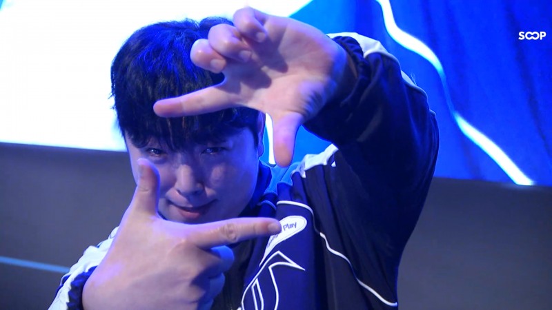 '레타' 신상문이 김명운을 잡으며 16강 마지막 진출자가 됐다(제공=대회 실황 캡처).