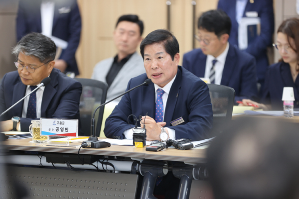 공영민 고흥군수 © 박경호 기자