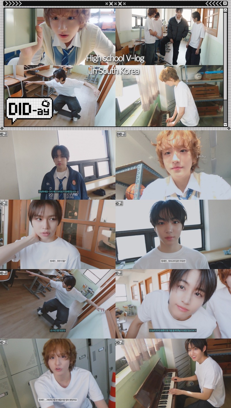 아이딧, 소년미가 일상인 ‘본캐’ 매력 선사…팬콘 포스터 촬영 브이로그 깜짝 공개