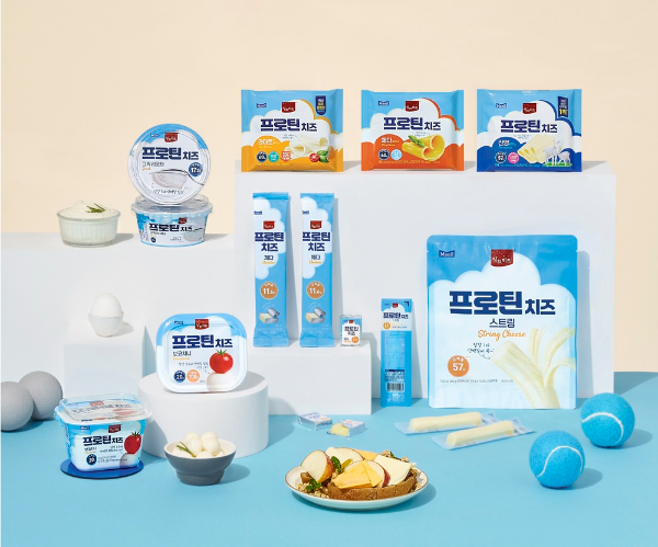 매일유업, 단백질 강화 상하치즈 ‘프로틴치즈’ 7종 출시