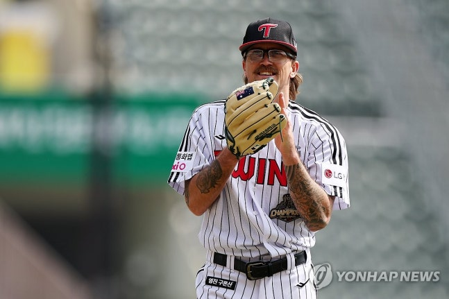 LG 선발 웰스 / 사진=연합뉴스