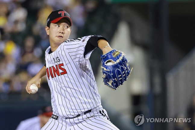 LG 마무리 유영찬 / 사진=연합뉴스