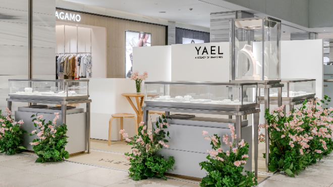 사진=야엘의 현대백화점 팝업스토어