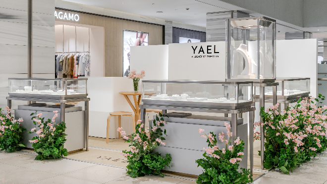 사진=야엘의 현대백화점 팝업스토어