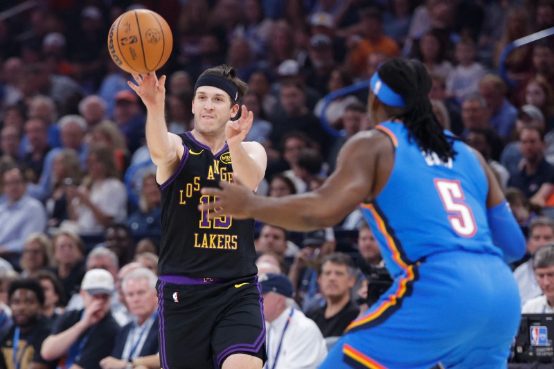 레이커스의 오스틴 리브스. / 사진=연합뉴스