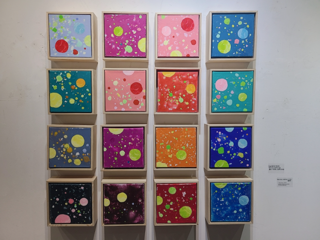 함현선 작가, 세포의 언어로 담은 삶의 순환...노원 '더 숲 아트갤러리' 전시